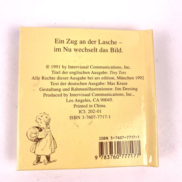 Collectible Ernest Nister’s Miniature Moving Picture Book ‘Kleine Knirpse’ 1991 - Picture 4 of 7